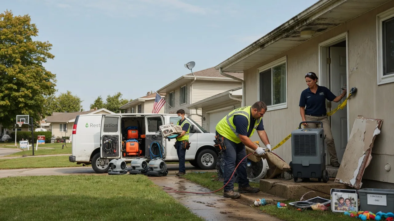 Water Damage Restoration in Walkerville, MI near me